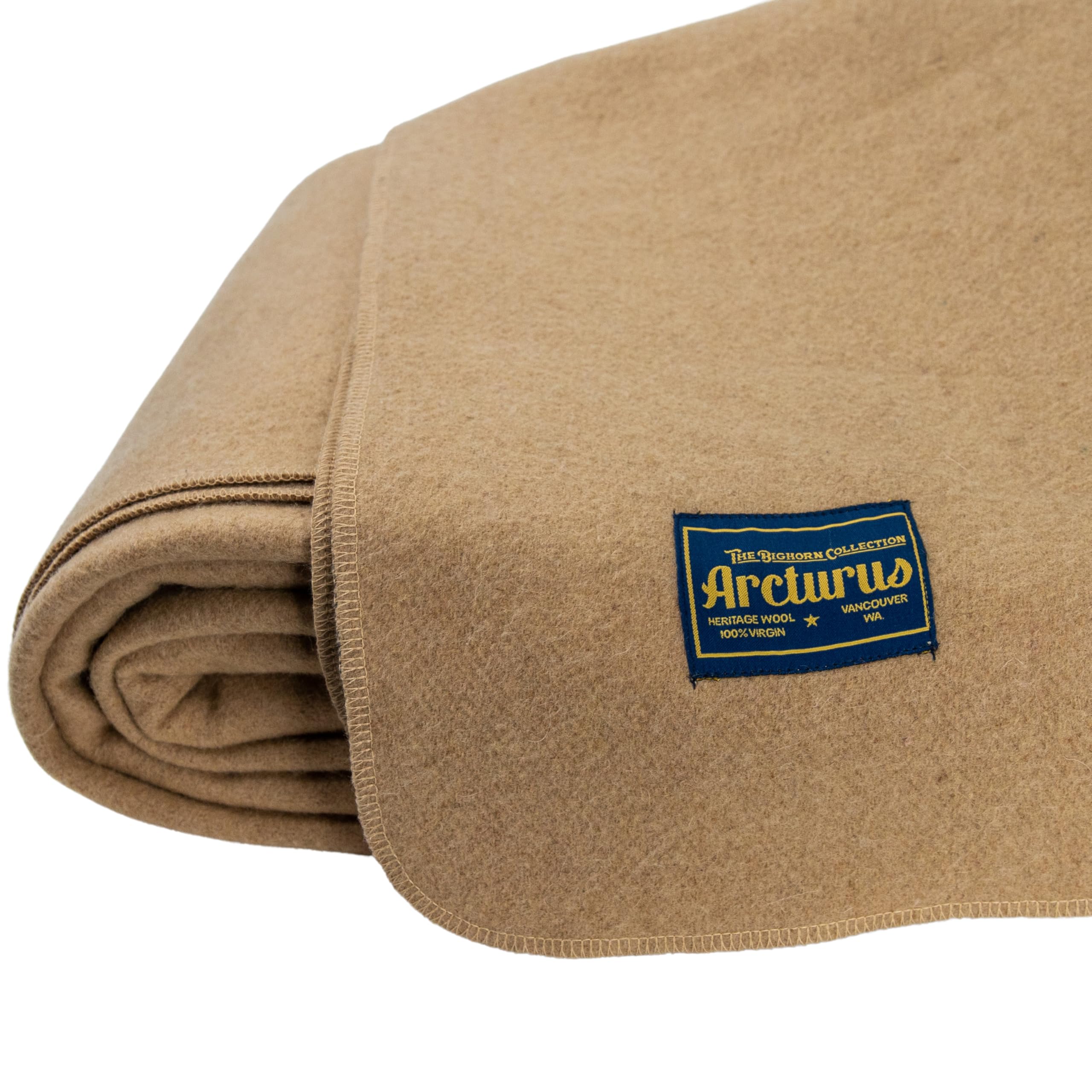 Arcturus Bighorn 100% Virgin Wool Blanket | Heirloom-Quality Wool